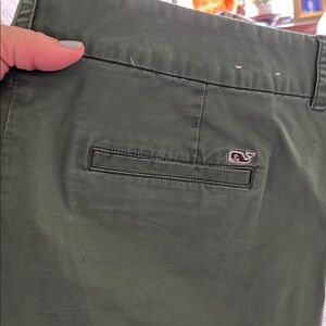 Vineyard Vines Green Chino Shorts